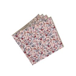 Mr. Célestin Pocket square - Enko - beige/red (Spiced Berry)
