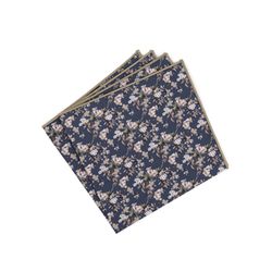 Mr. Célestin Pocket square - Senso - beige/blue (Indigo Wheat)