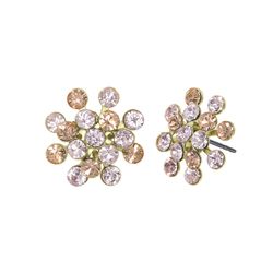 Konplott Earrings - Magic Fireball Mini - pink/gold (0040)