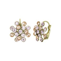 Konplott Earrings - Magic Fireball - pink/gold (0040)