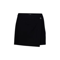 Zero Culotte skirt with wrap-around effect - black (9105)