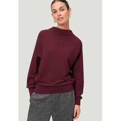 Zero Sweater with stand-up collar - red (4447)