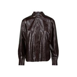 Zero Hemdbluse - braun/rot (4634)