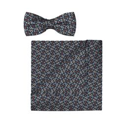 Olymp Fliege und Einstecktuch Set - beige/blau/rot (18)