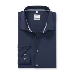 Olymp Body Fit: Businesshemd - grau (08)