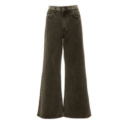 BSB Wide leg jeans - Kalia  - gray (BLACK DENIM  )