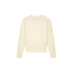 Fabienne Chapot Sweater - Lidi Rhinestone  - white (1009)