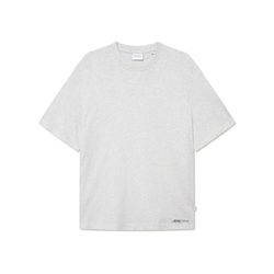 Les Deux T-shirt mit Print - Brandon - grau (230)