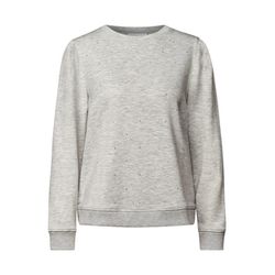 Street One Studio Sweater mit Schmucksteinen - grau (26068)