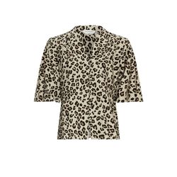 MSCH COPENHAGEN Bluse - Kalani   - beige/braun (Humus Leo)