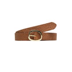 s.Oliver Red Label Leather belt with animal embossing  - brown (8482)