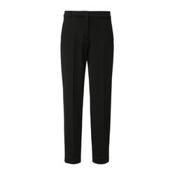 comma Cigarette-Pants aus weichem Jersey - schwarz (9999)