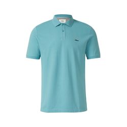 s.Oliver Red Label Poloshirt aus Baumwolle   - blau (6603)