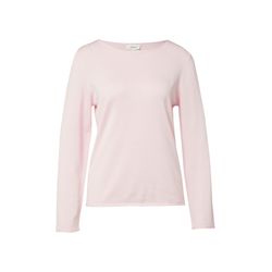 s.Oliver Red Label Feinstrickpullover mit Rollkanten - pink (4116)