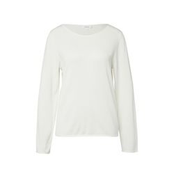 s.Oliver Red Label Feinstrickpullover mit Rollkanten - weiß (0210)