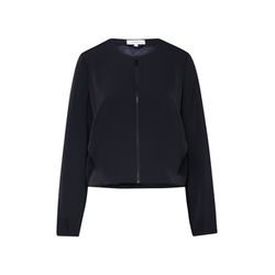 comma Fließender Blouson mit Eingrifftaschen - blau (5976)