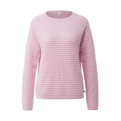 Q/S designed by Pull à motifs structurés  - rose (41W0)