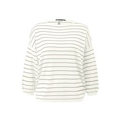 Q/S designed by Pull léger en maille - beige/blanc (81G0)