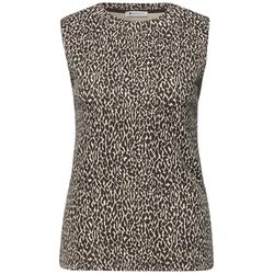 Street One Ärmelloses Leo-Top - braun (27516)