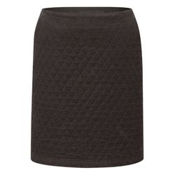 Street One Skirt with quilted pattern - brown (17103)