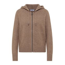 Cecil Cardigan mit Hoodie - braun (17571)