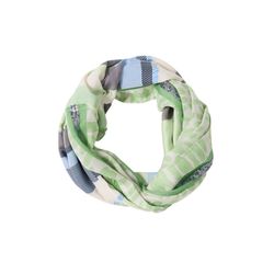 Cecil Textured Loop Scarf - green (37373)