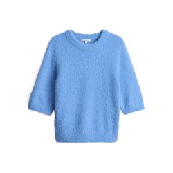 Opus Slim Kurzarmstrickpullover - Puvet - blau (60036)