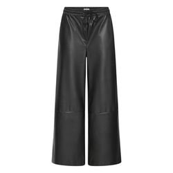 ICHI Lederhose - Zoma - schwarz (194008)