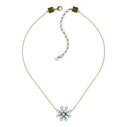 Konplott Kette - Magic Fireball - weiß/gold (0040)