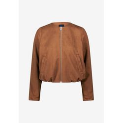 Zero Blazerjacke mit Reißverschluss - braun (7040)