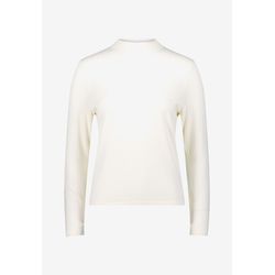 Zero Feinstrickpullover mit hohem Kragen - beige (1056)