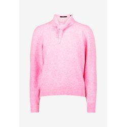 Zero Pullover mit Strickhalstuch - pink (4704)