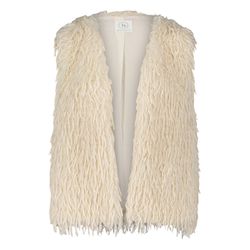 Betty & Co Kunstfell-Weste - beige (1032)