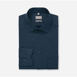 Olymp Comfort Fit: Businesshemd - blau (18)