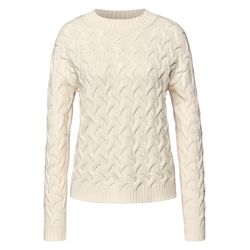 Street One Studio Pullover mit Zopfmuster - beige (16351)