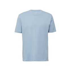 Q/S designed by Basic Rundhals T-Shirt  - blau (5320)