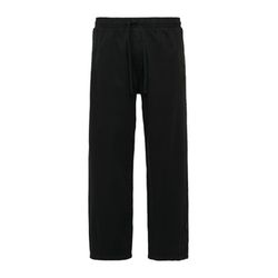 Q/S designed by Washed JOGGERS made of heavy twill - black (9999)