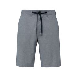 s.Oliver Red Label Chino-Shorts aus Baumwollstretch in melierter Optik - blau (58K7)