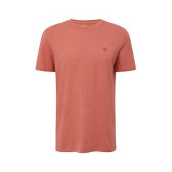 s.Oliver Red Label T-Shirt aus Slub Yarn mit Logo-Print - rot (4291)