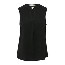 Q/S designed by Sleeveless tunic blouse - black (9999)