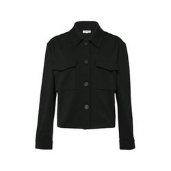 s.Oliver Red Label Jacke im Relaxed Fit aus Struktur-Jersey  - schwarz (9999)
