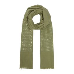 s.Oliver Black Label Festiver Schal mit Pailletten  - grün (7721)
