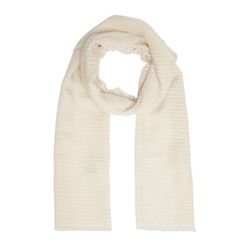 s.Oliver Red Label Gestreifter Schal mit Fransen  - beige (8100)