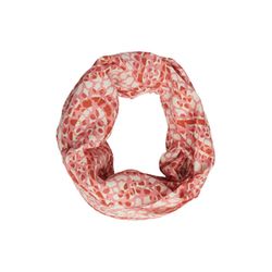 s.Oliver Red Label Loop-Schal aus Viskose mit All-over-Print - rot (33A0)