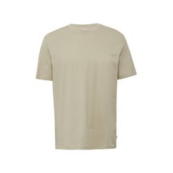 Q/S designed by Basic Rundhals T-Shirt  - braun (8188)