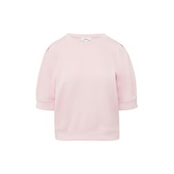 s.Oliver Red Label Scuba-Sweatshirt mit kurzen Ärmeln   - pink (4101)