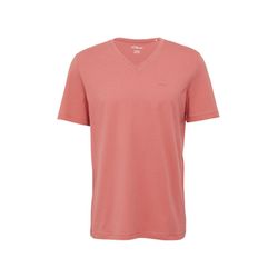 s.Oliver Red Label T-Shirt mit Logo-Stickerei  - rot (4291)