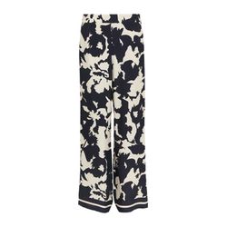comma Schlupfhose mit weitem Bein  - blau (59A2)