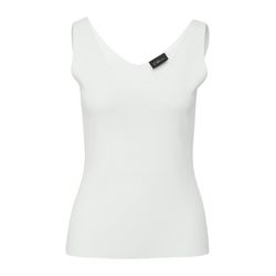 s.Oliver Black Label Ärmelloses Top im Slim Fit  - weiß (0200)
