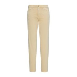 s.Oliver Red Label Slim-Fit-Hose aus Baumwollsatin mit leichten Wascheffekten - beige (8404)